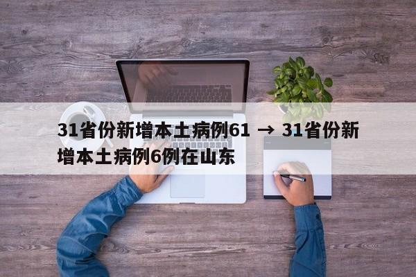 31省份新增本土病例61 → 31省份新增本土病例6例在山东